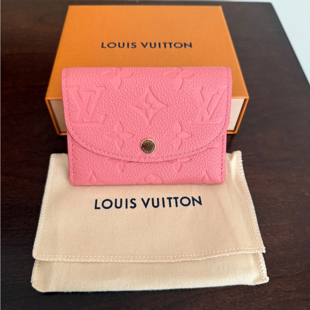 Louis Vuitton Rosalie Coin Purse in Tender Bliss